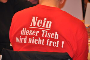 Tisch frei ?