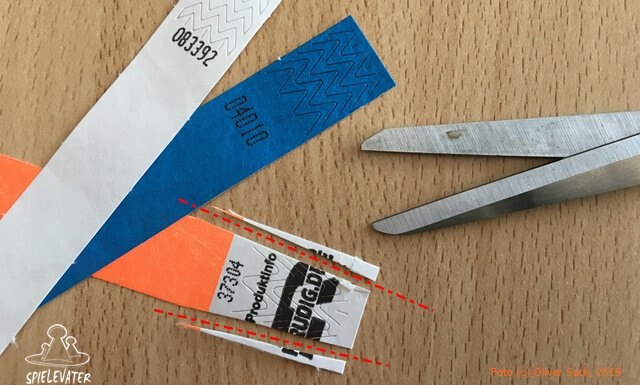 Karten Einlassbaender