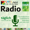 Logo Beeple MesseRadio spiel.digital