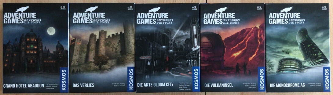 Adventure Games Reihenfolge 4-21