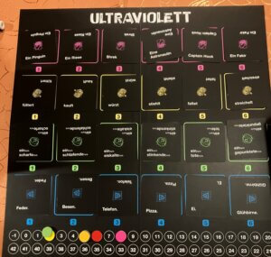 ultraviolett auslage